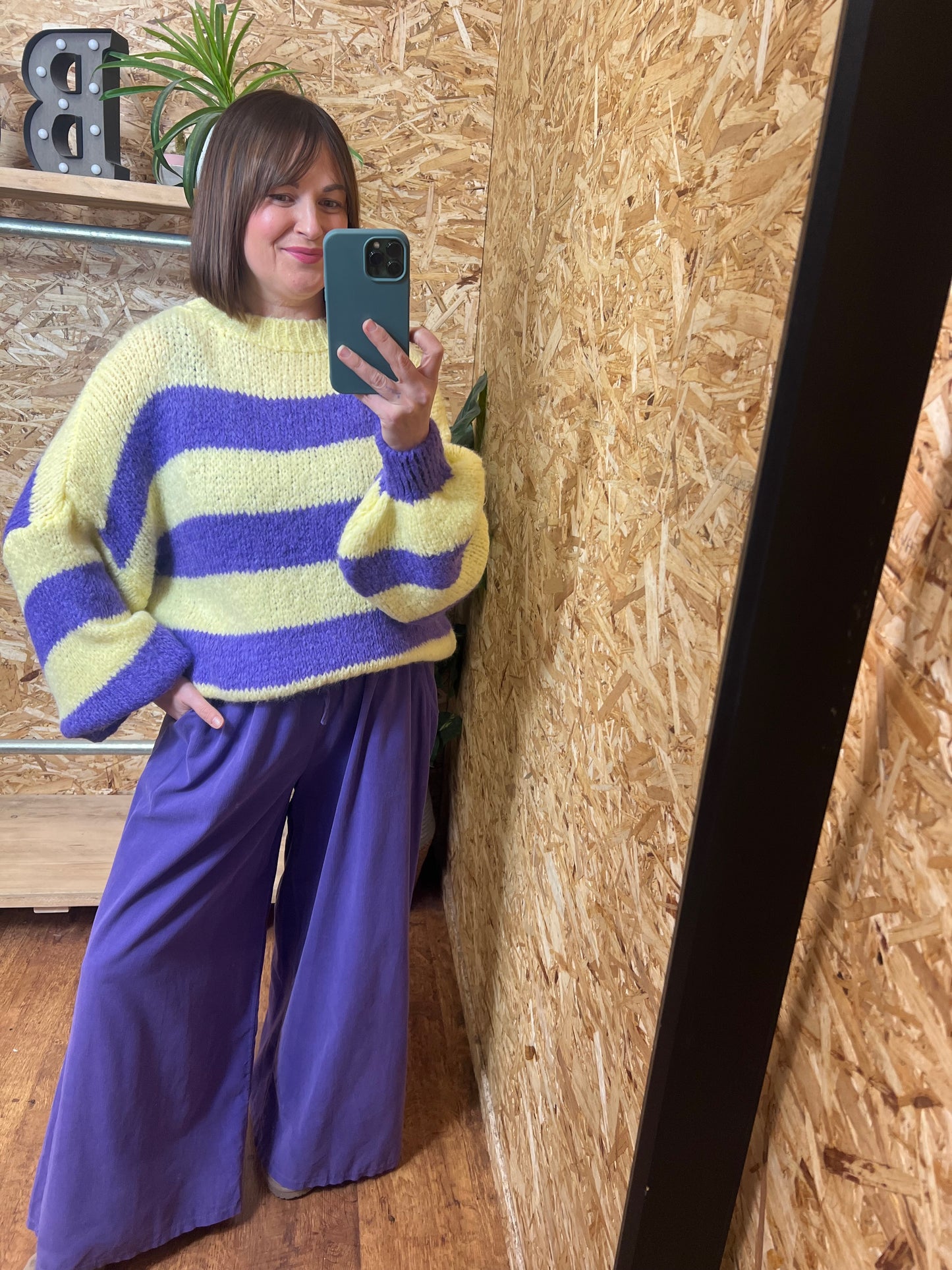 Chunky Stripe Knit