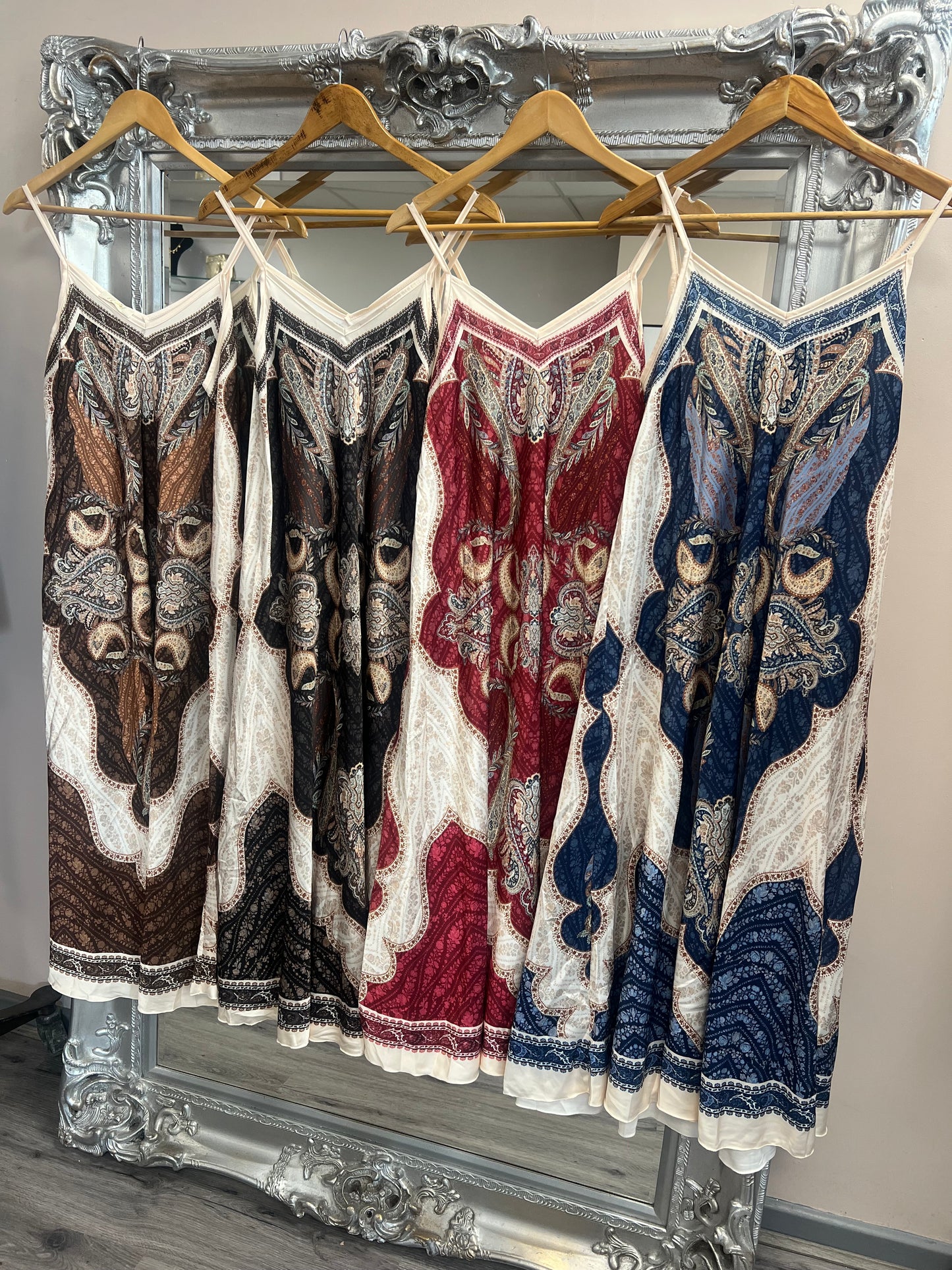Paisley Strappy Dress
