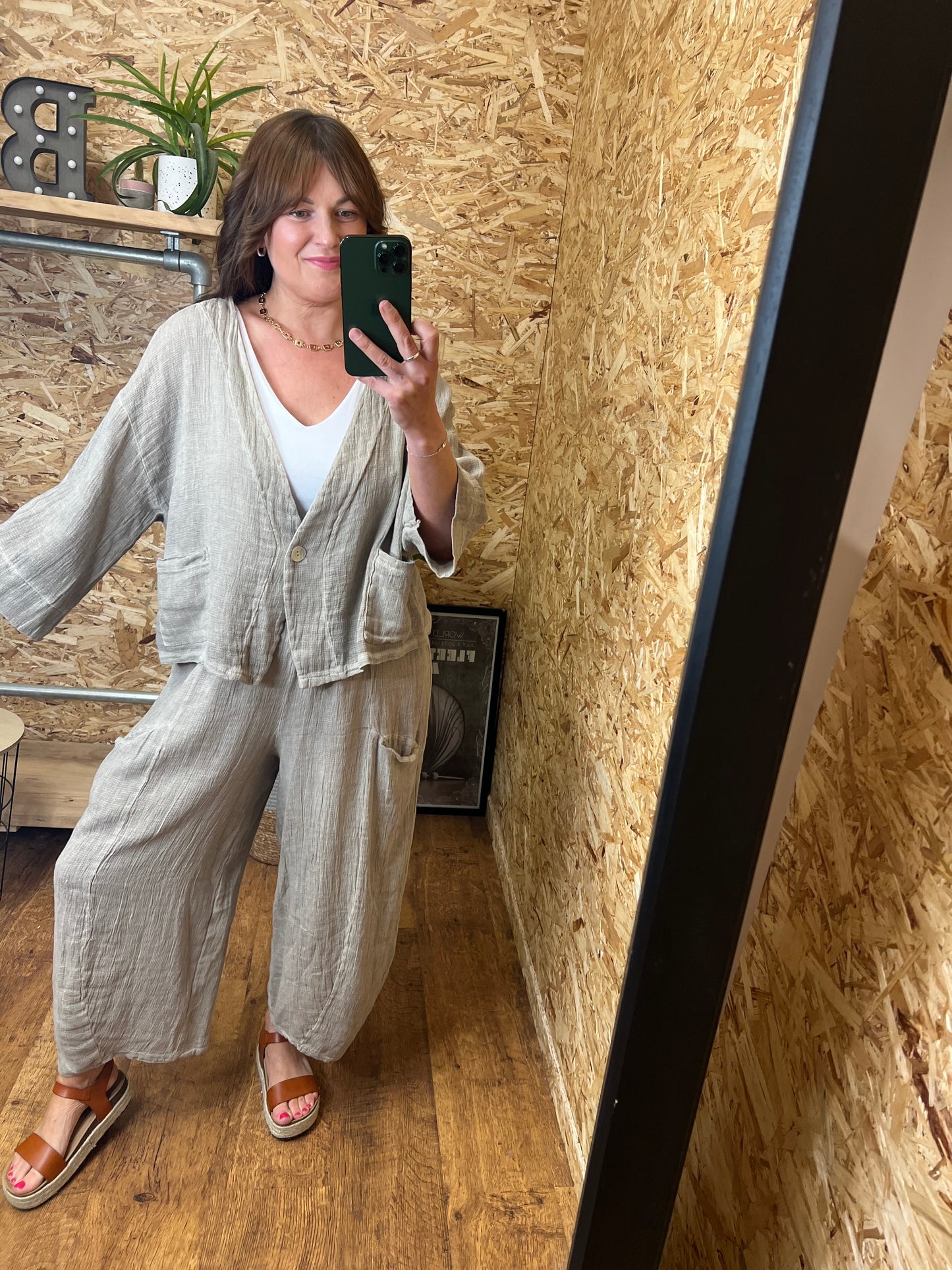 Nola Linen Mix Jacket