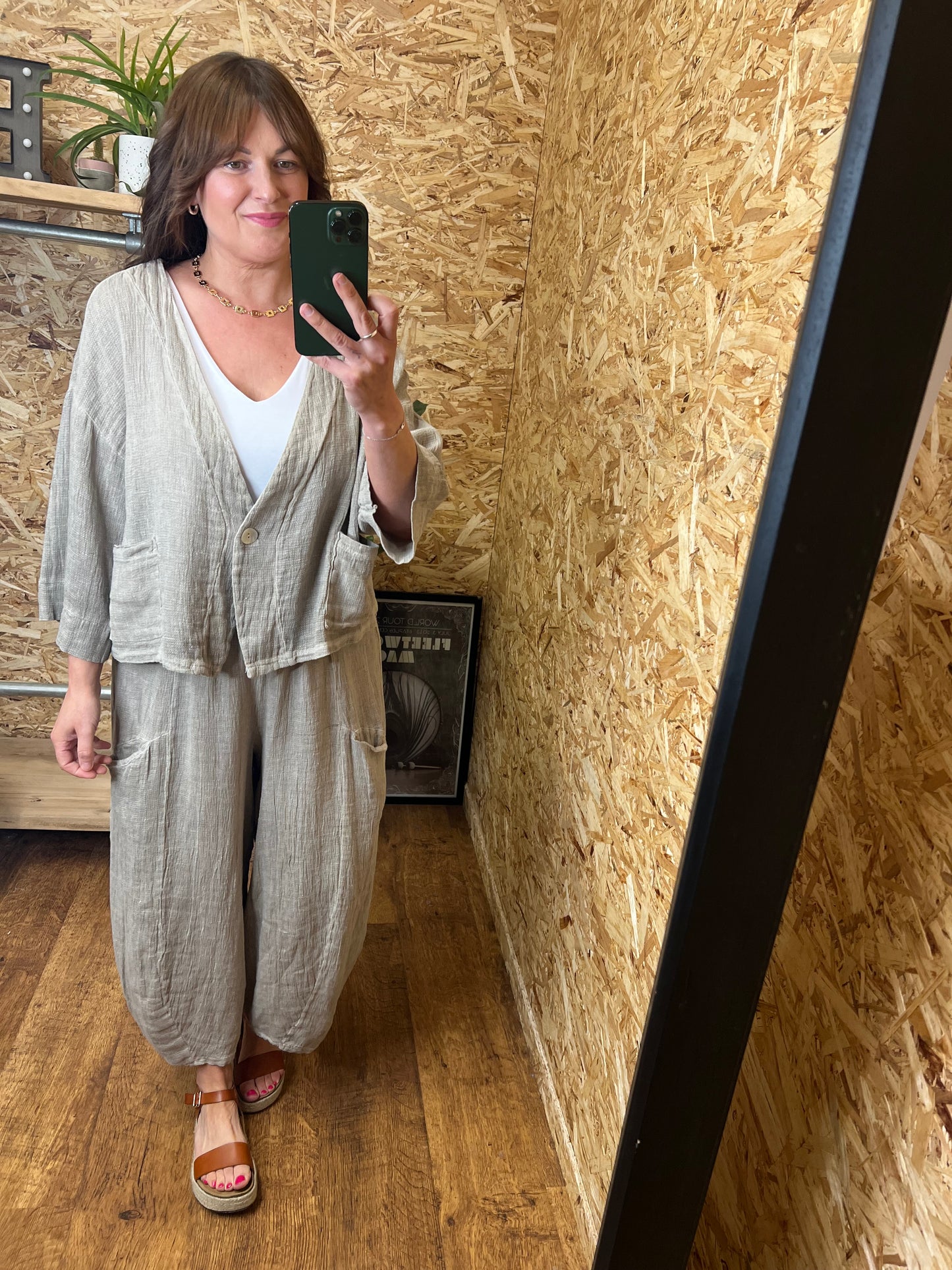 Nola Linen Mix Jacket
