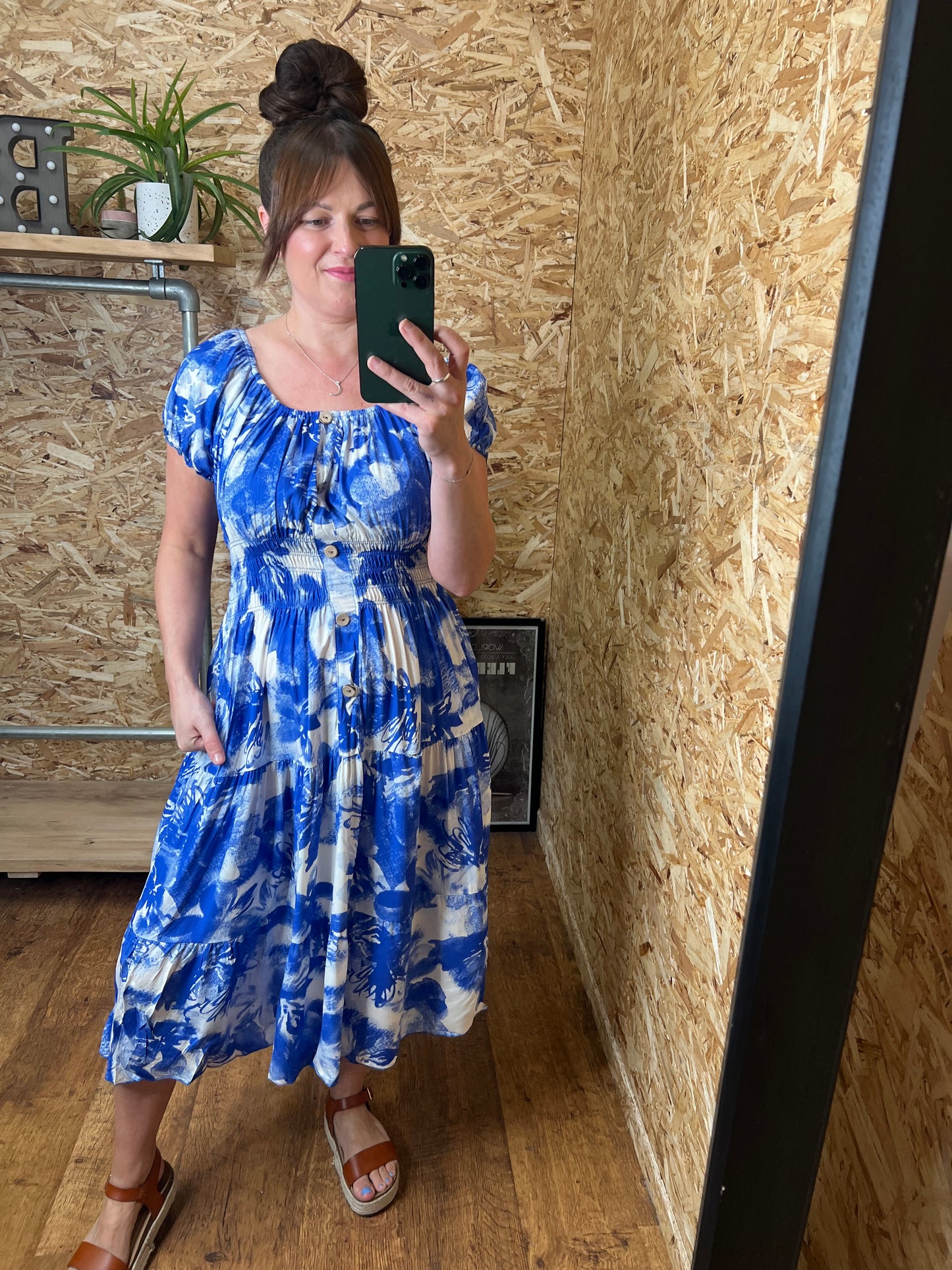 Molly Floral Midi Dress