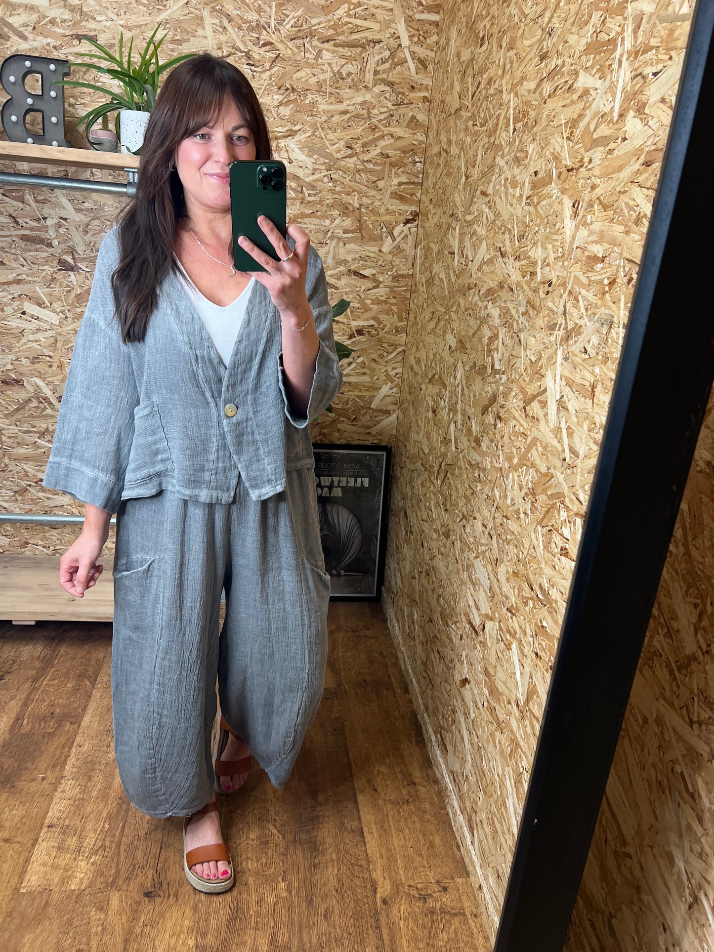 Nola Linen Mix Jacket