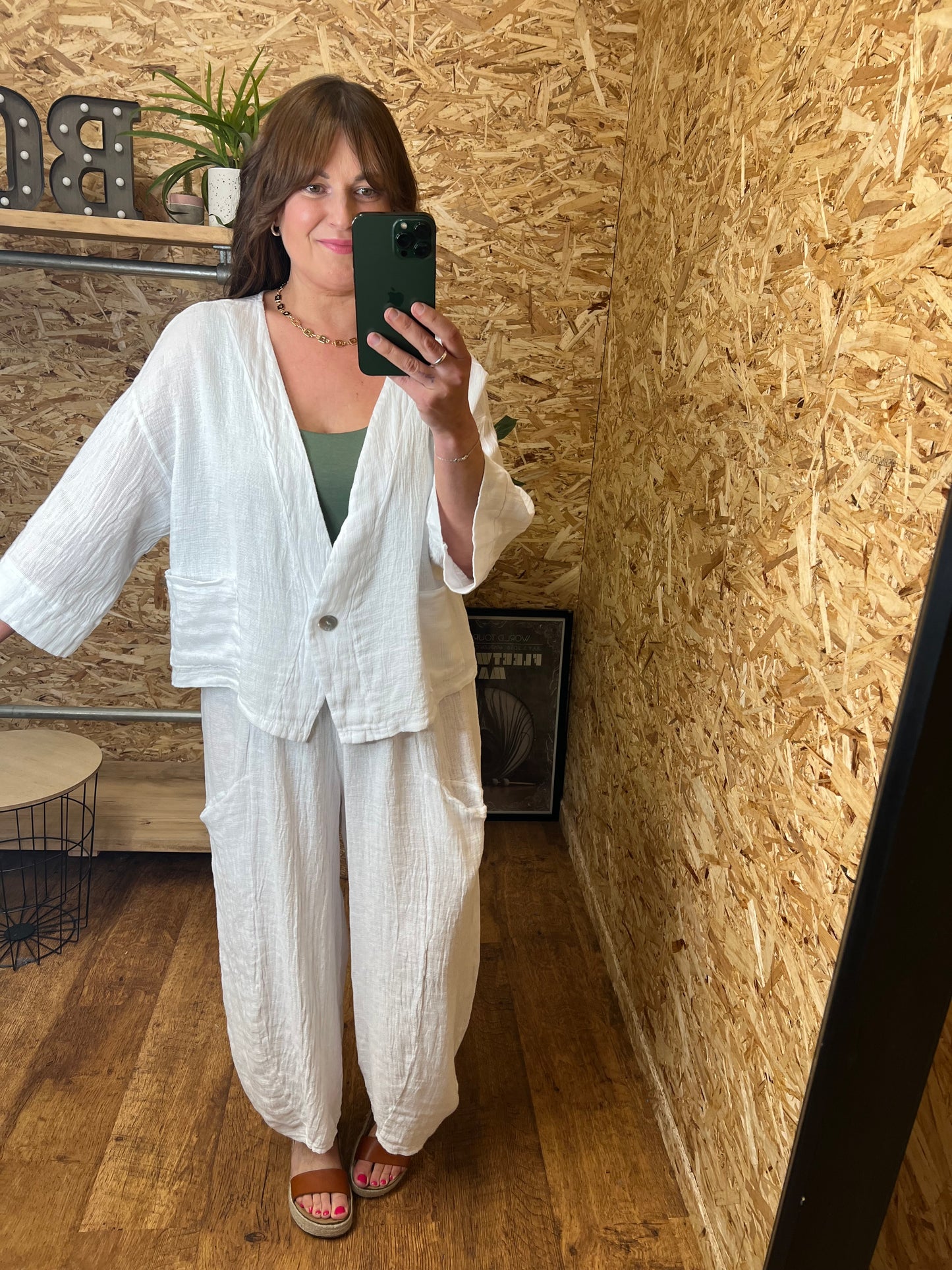 Nola Linen Mix Jacket