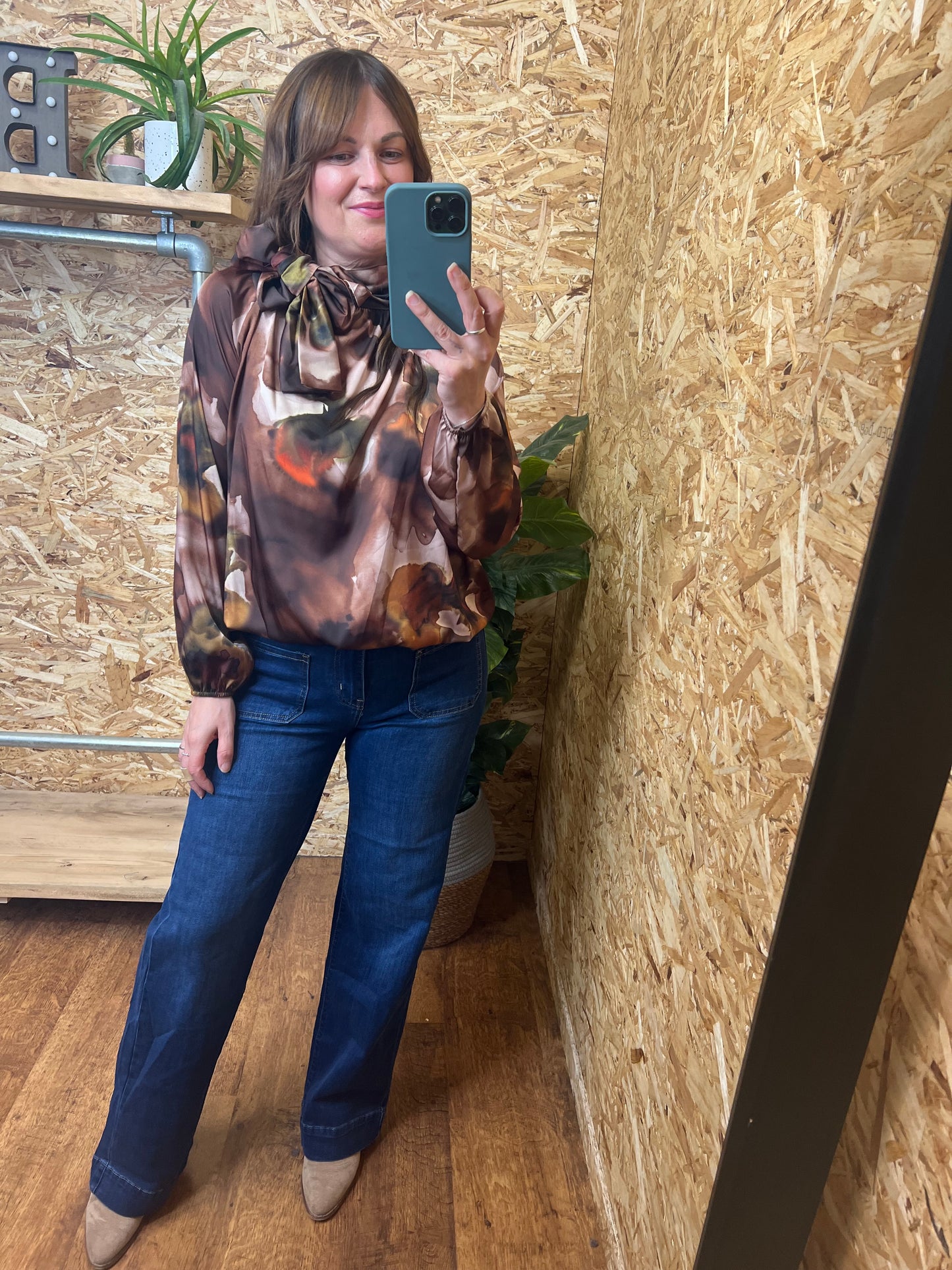 Nula Tie Blouse