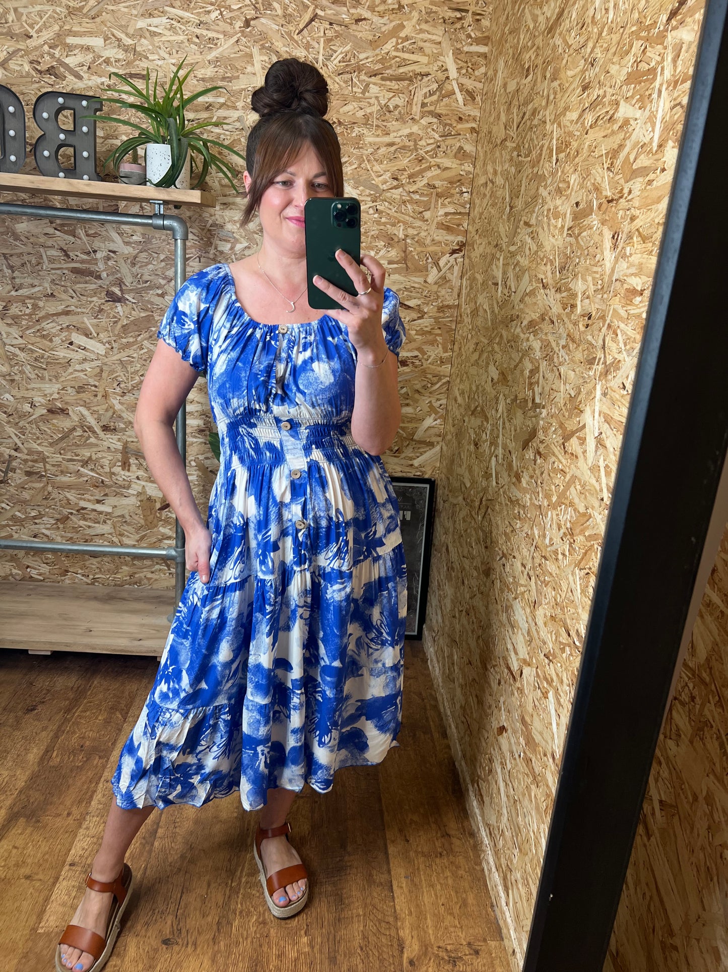 Molly Floral Midi Dress