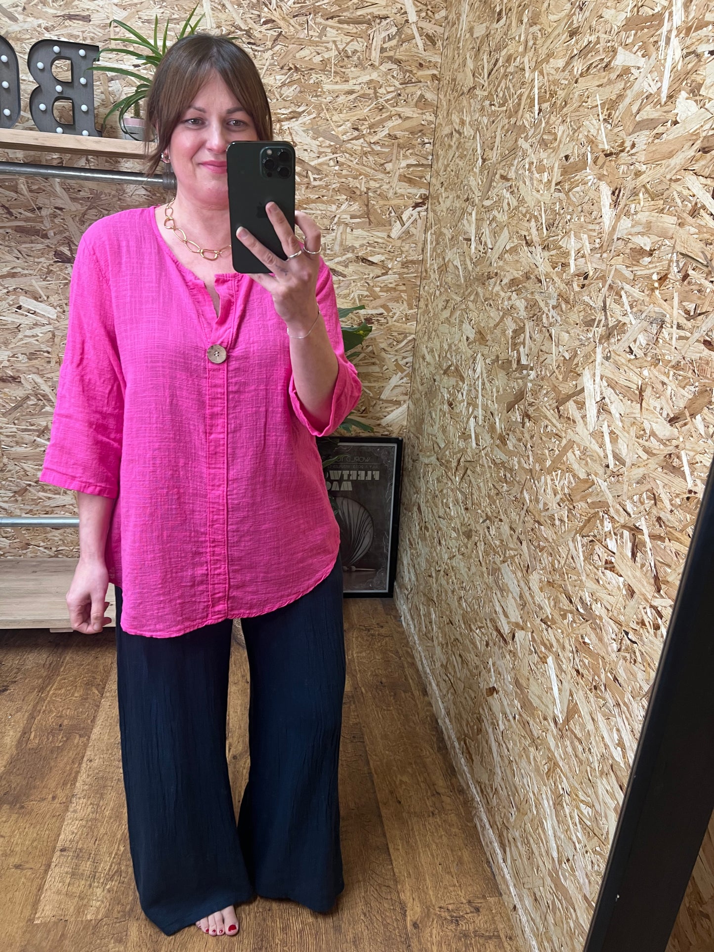 Cotton Button Top