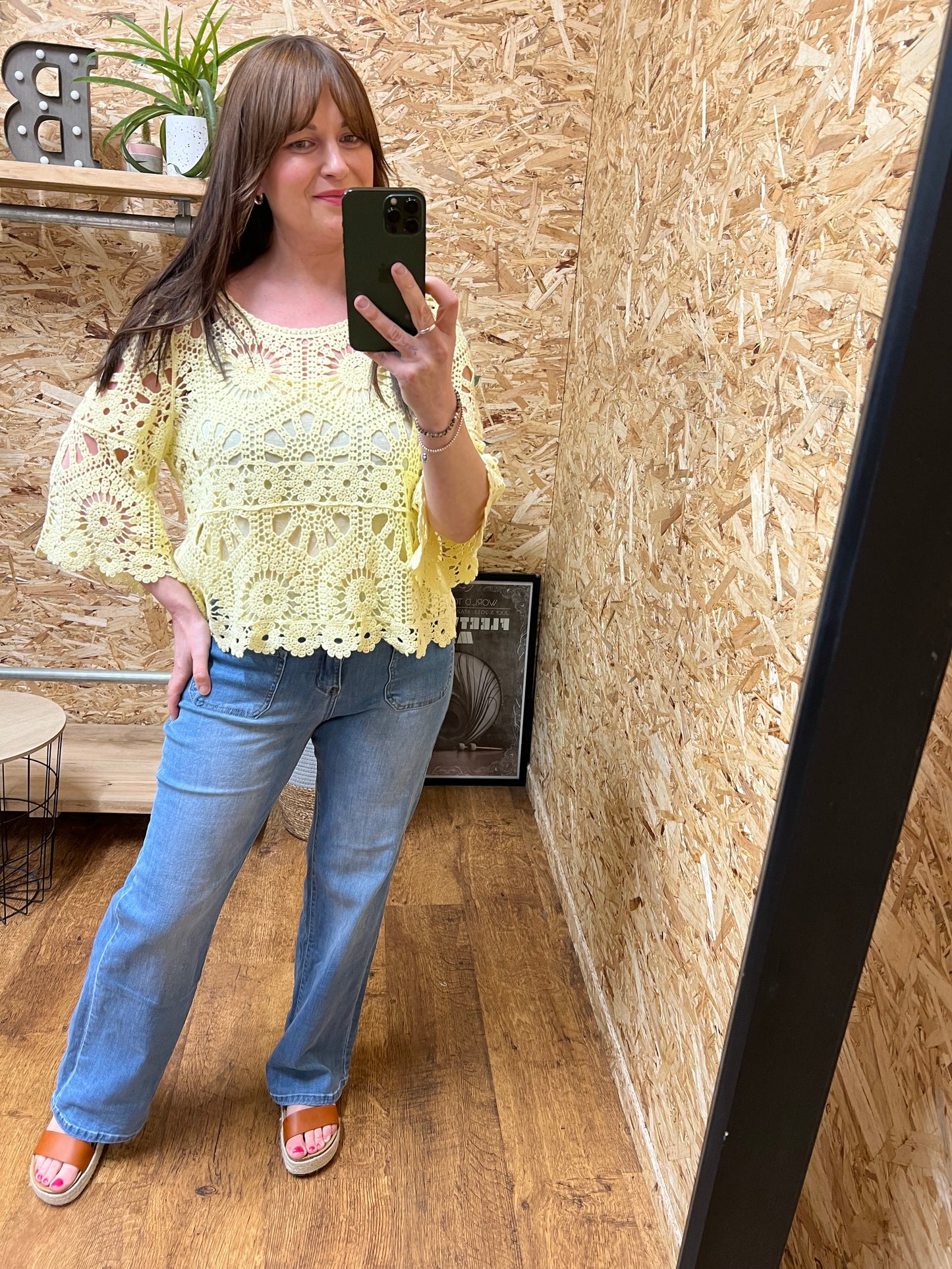 Anna Crochet Top