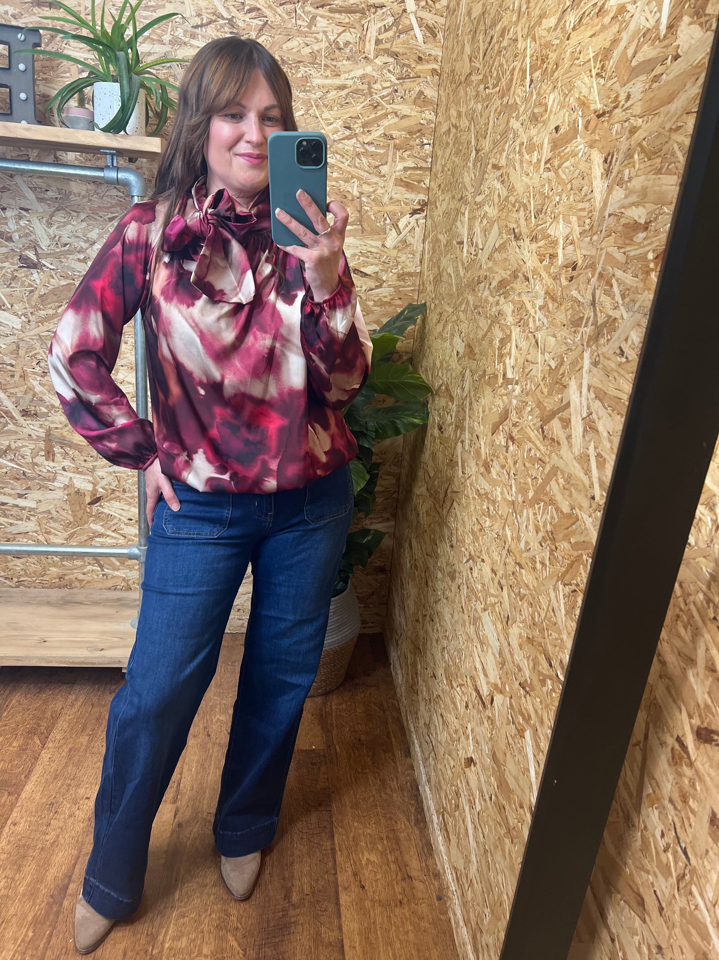 Nula Tie Blouse