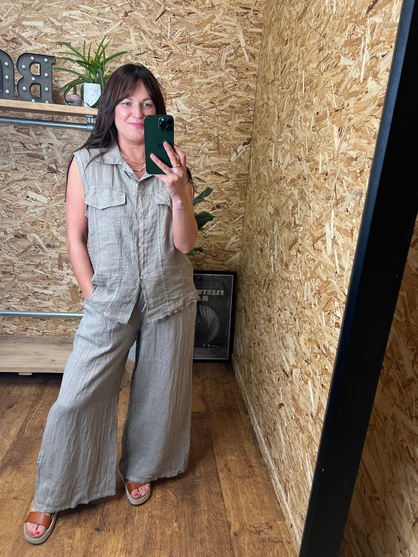 Athena Linen Trousers