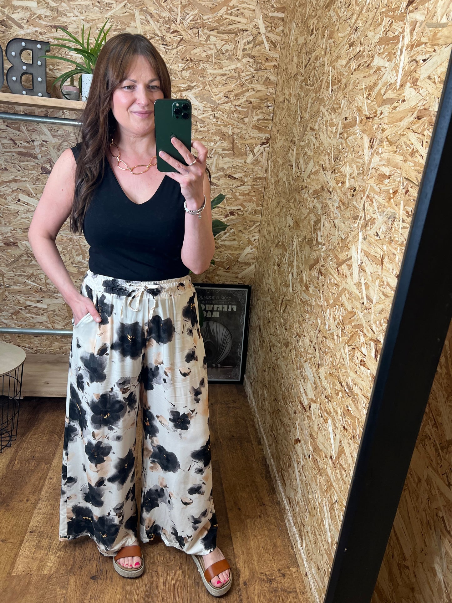 Fleur Wide Leg Trousers