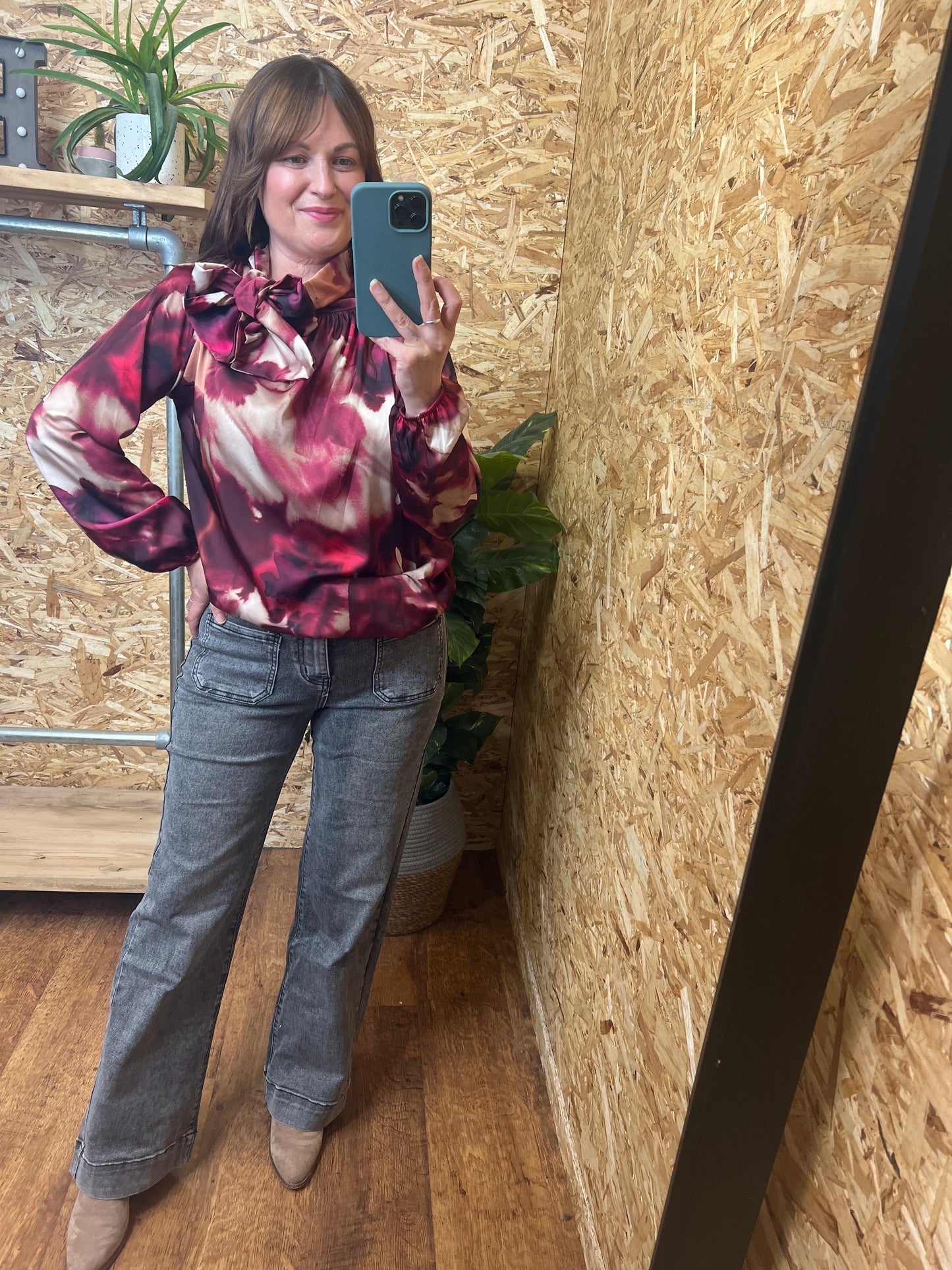 Nula Tie Blouse