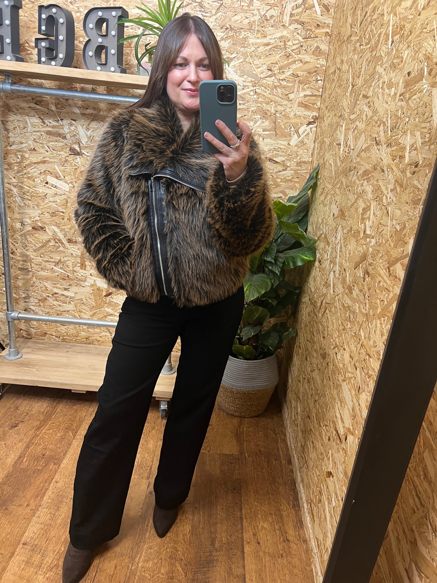 Faux Fur Jacket