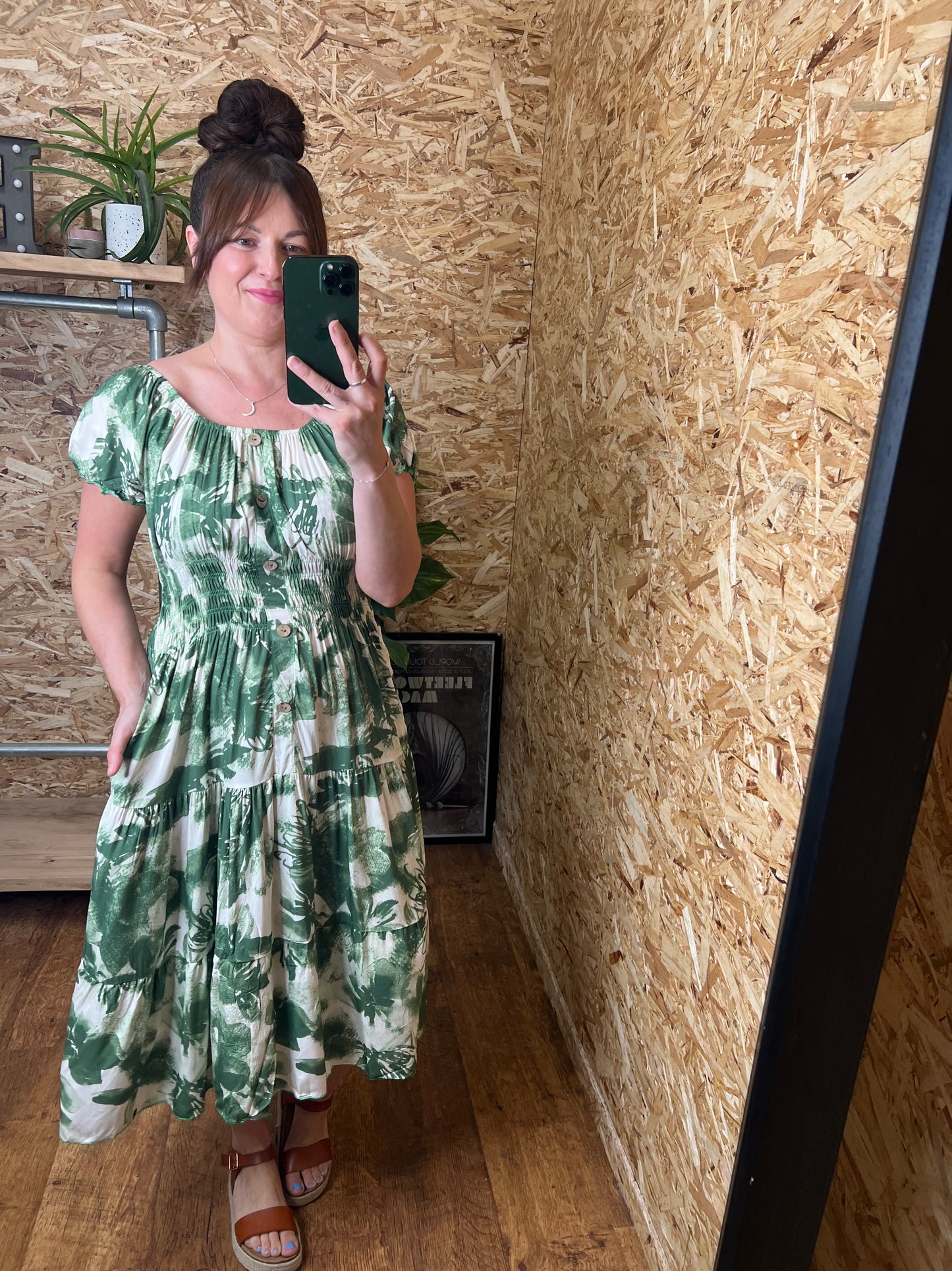 Molly Floral Midi Dress