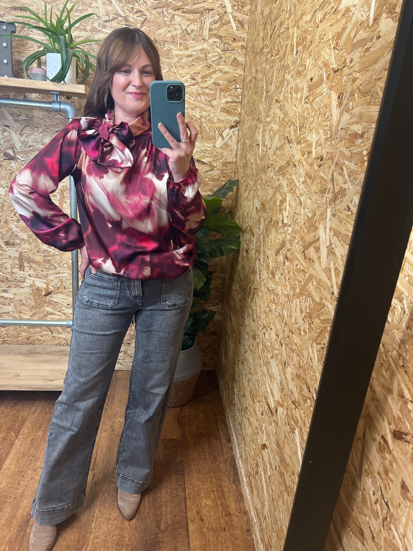 Nula Tie Blouse