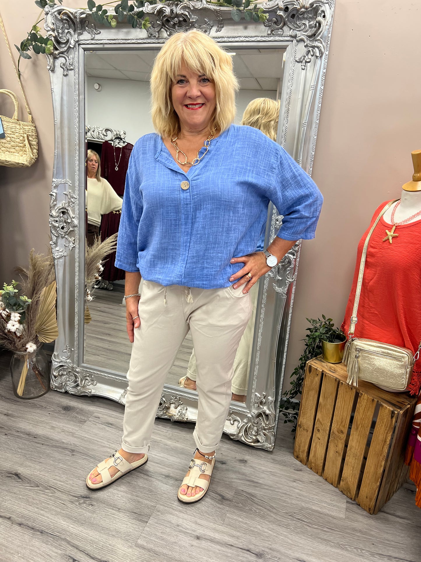 Crochet Tassel Top