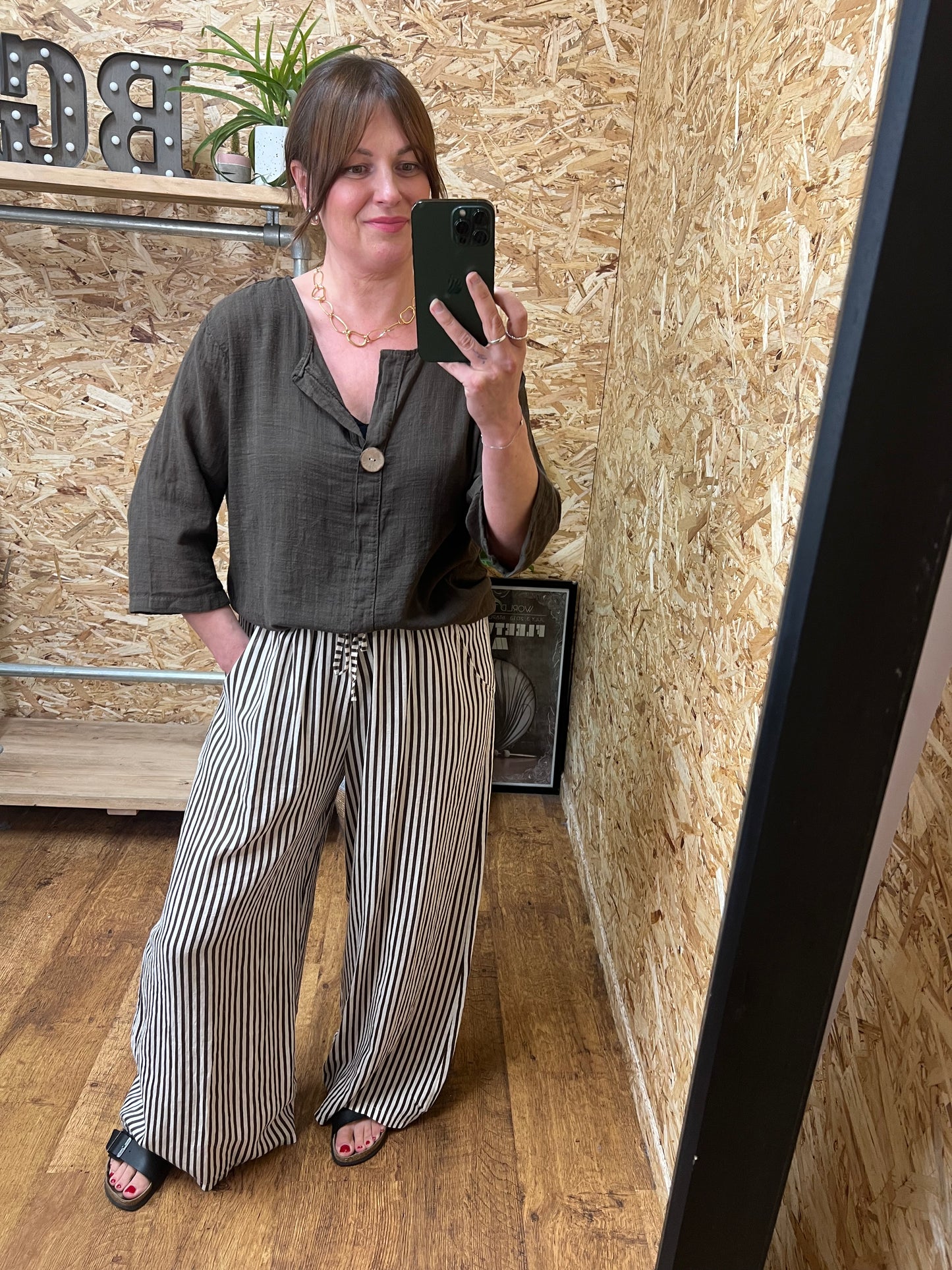Cotton Button Top