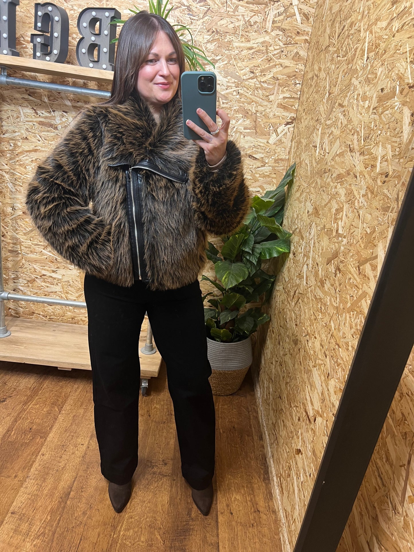Faux Fur Jacket