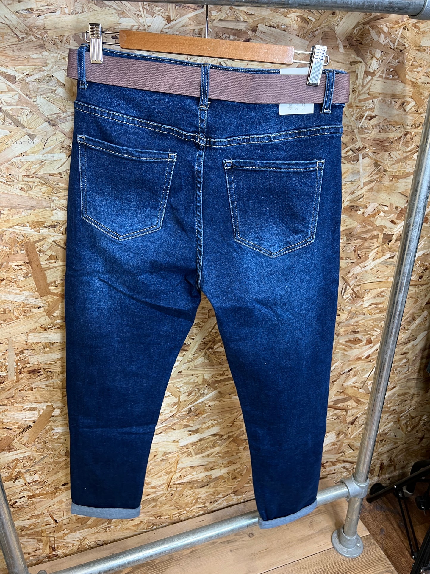 Dark Denim Mom Jeans