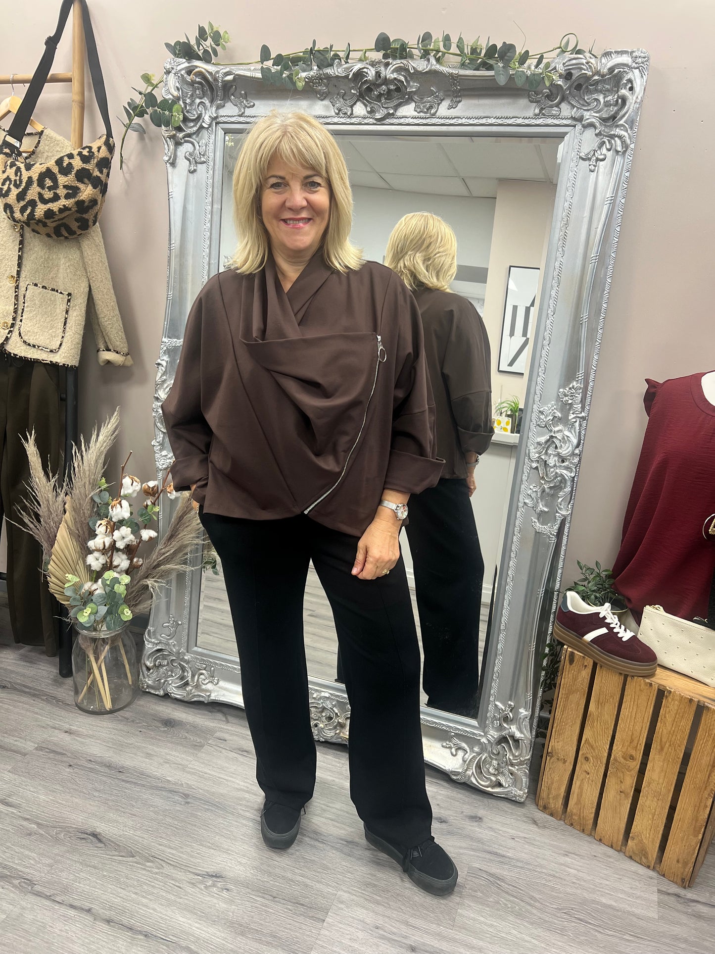 Waterfall Zip Jacket