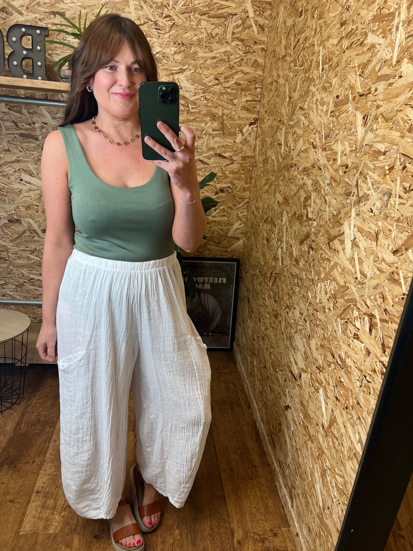 Nola Linen Mix Trousers