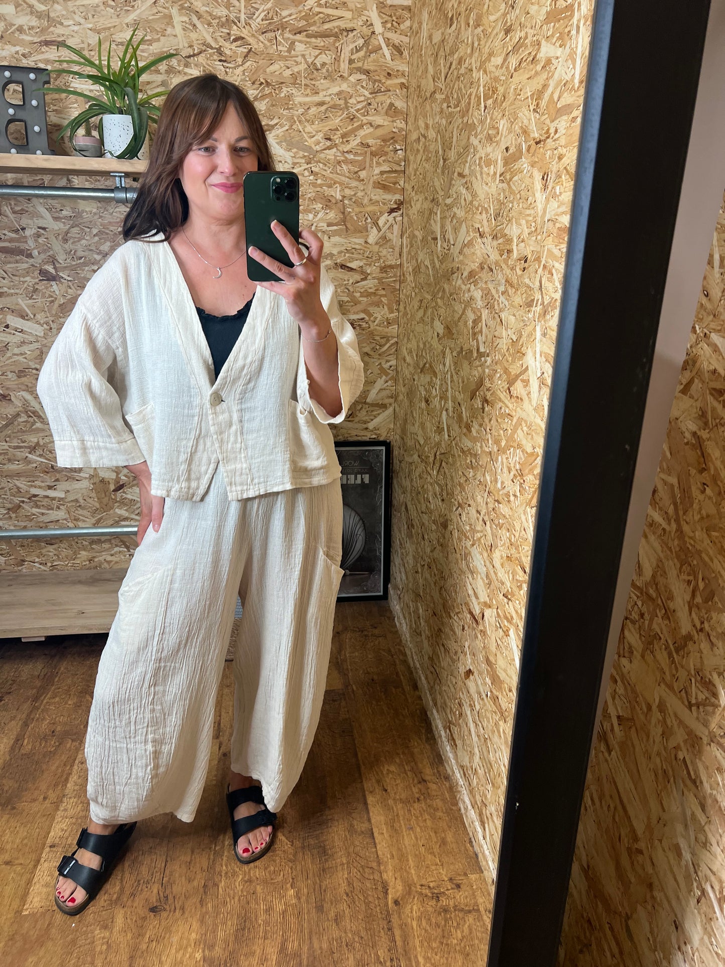 Nola Linen Mix Jacket