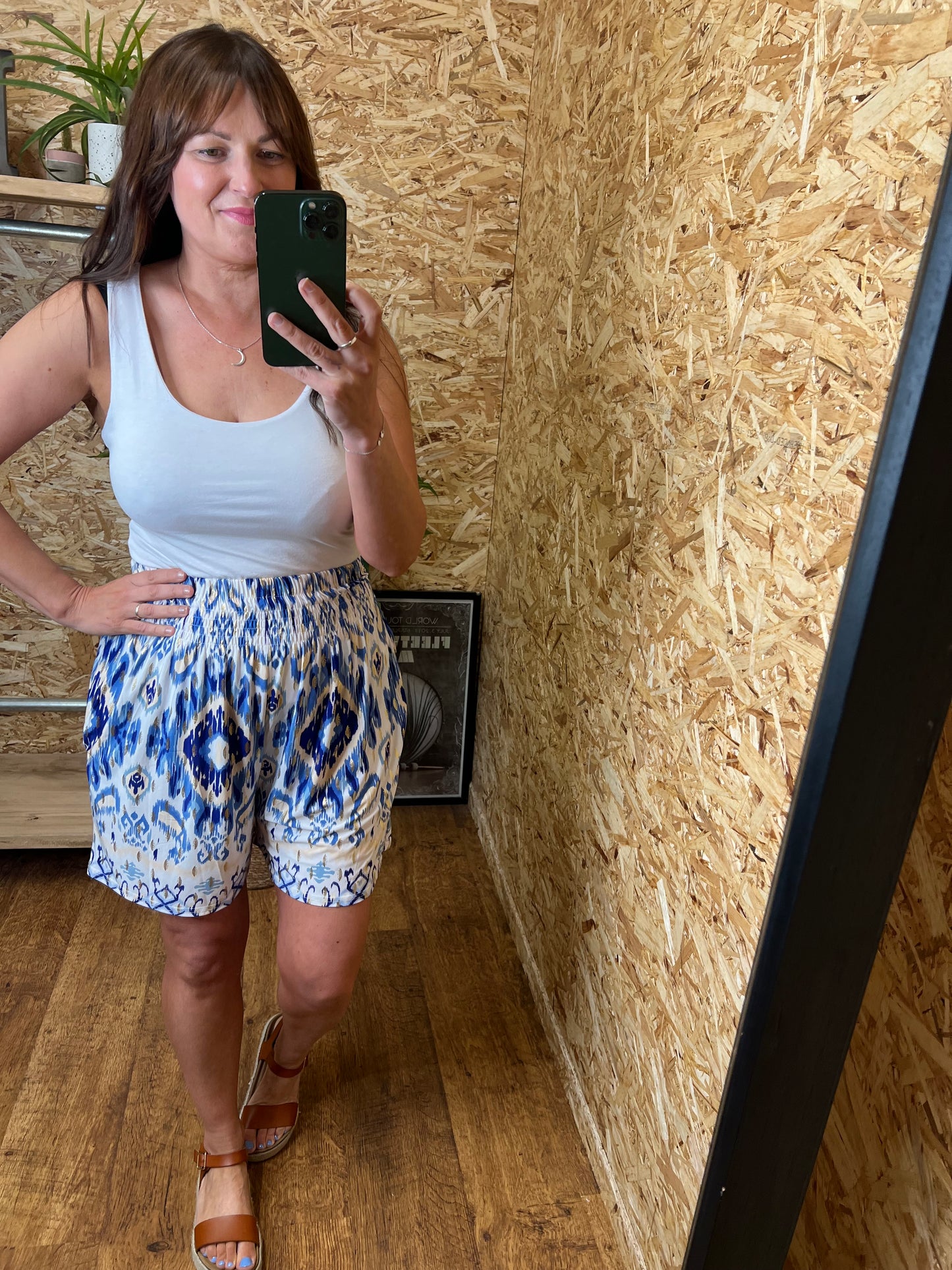 Aztec Metallic Shorts