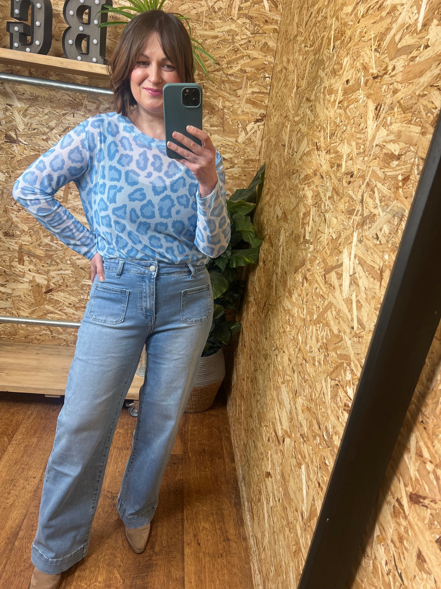 Pocket Front Jeans