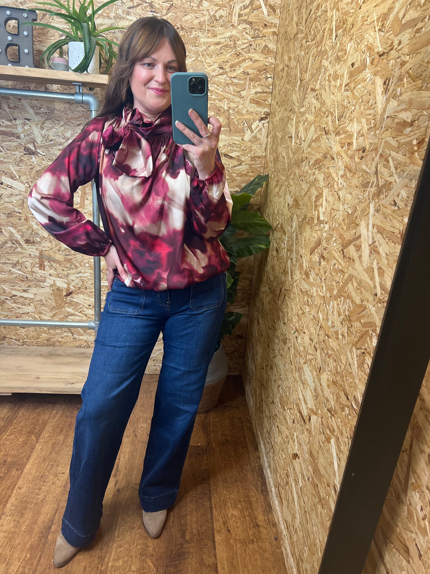 Nula Tie Blouse
