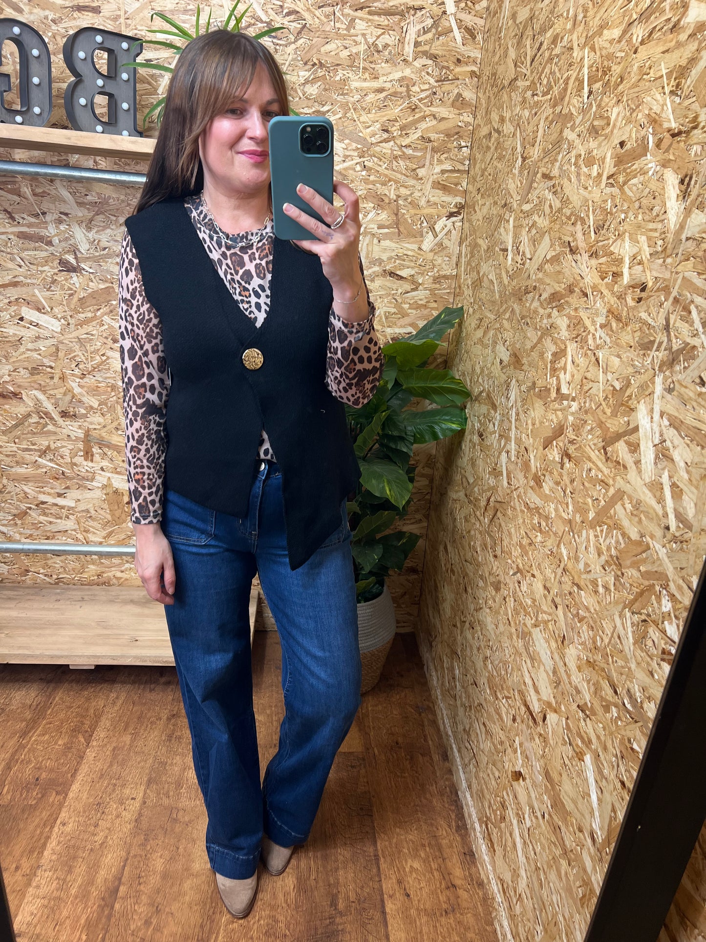 Gold Button Waistcoat