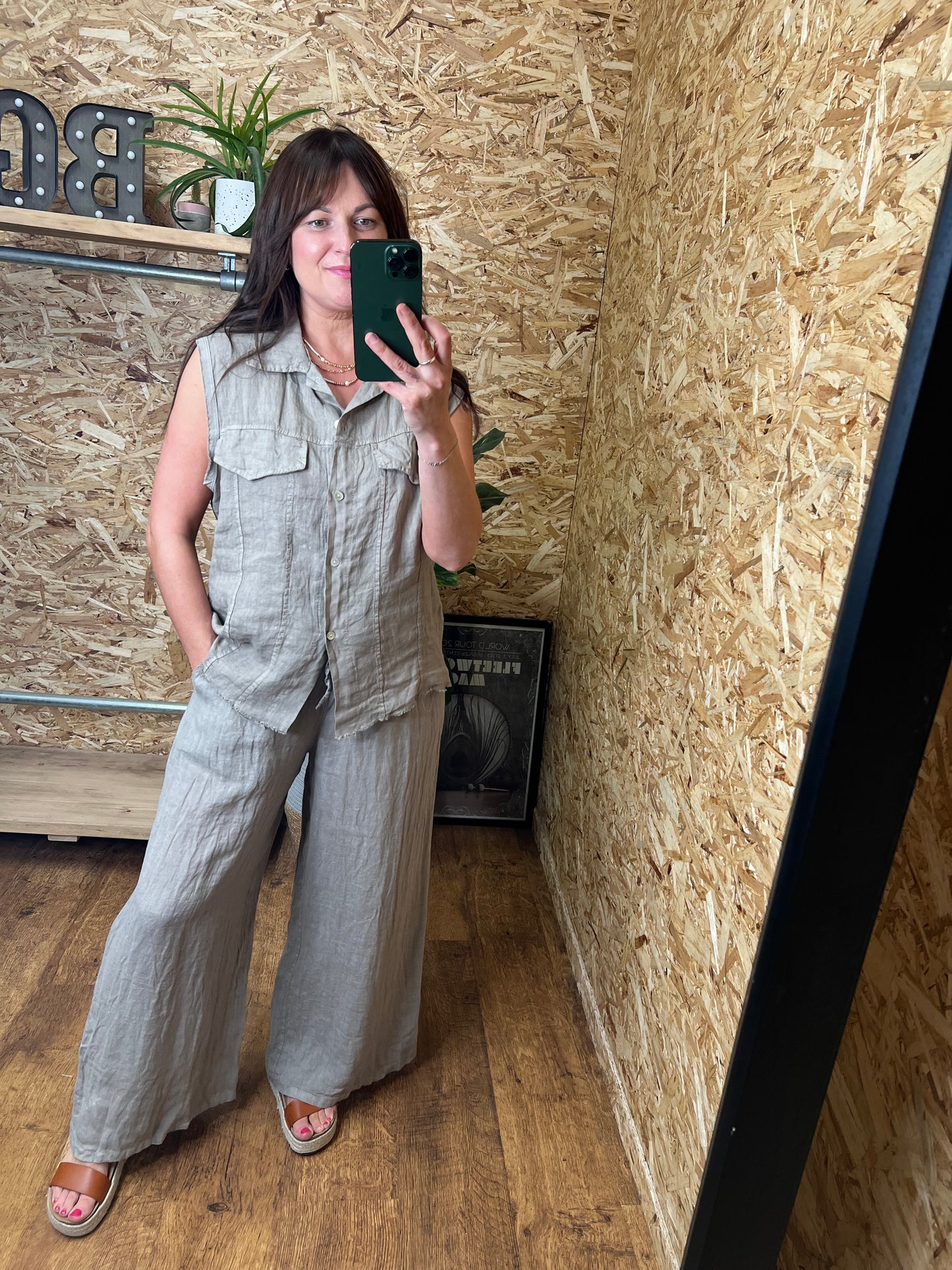 Athena Linen Trousers