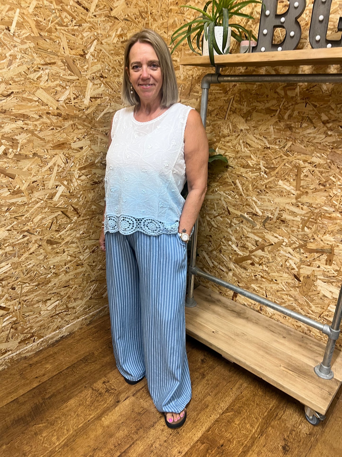 Ombre Crochet Top