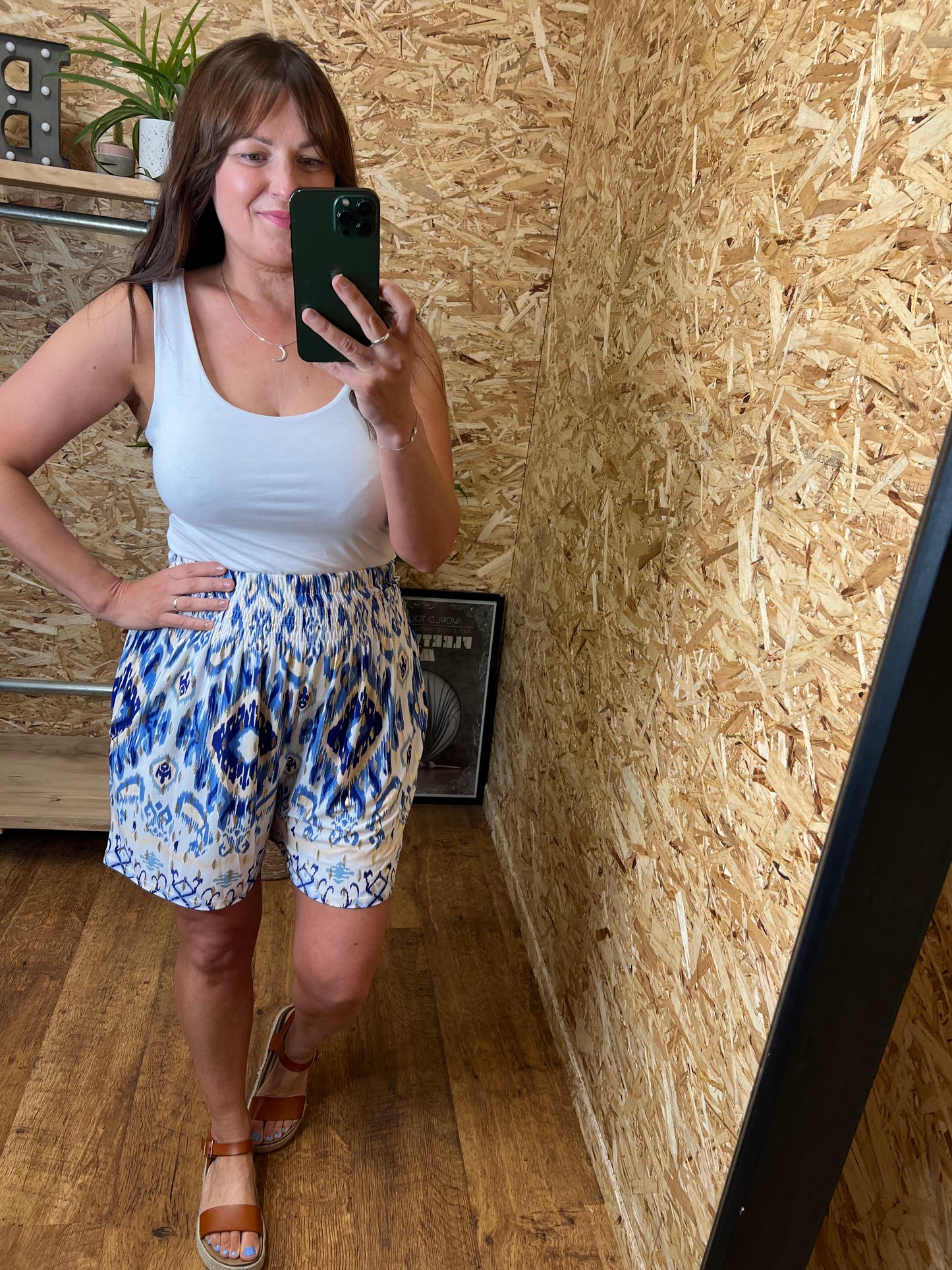 Aztec Metallic Shorts