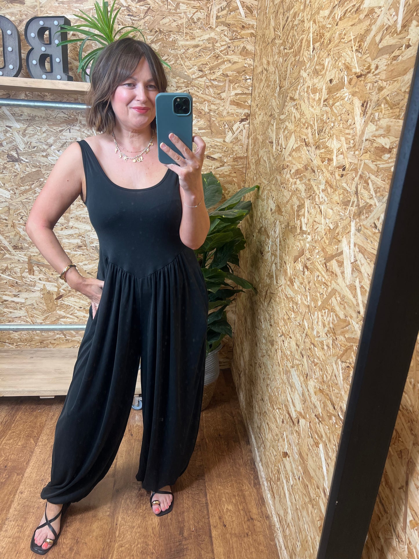 Balloon Leg Jumpsuit