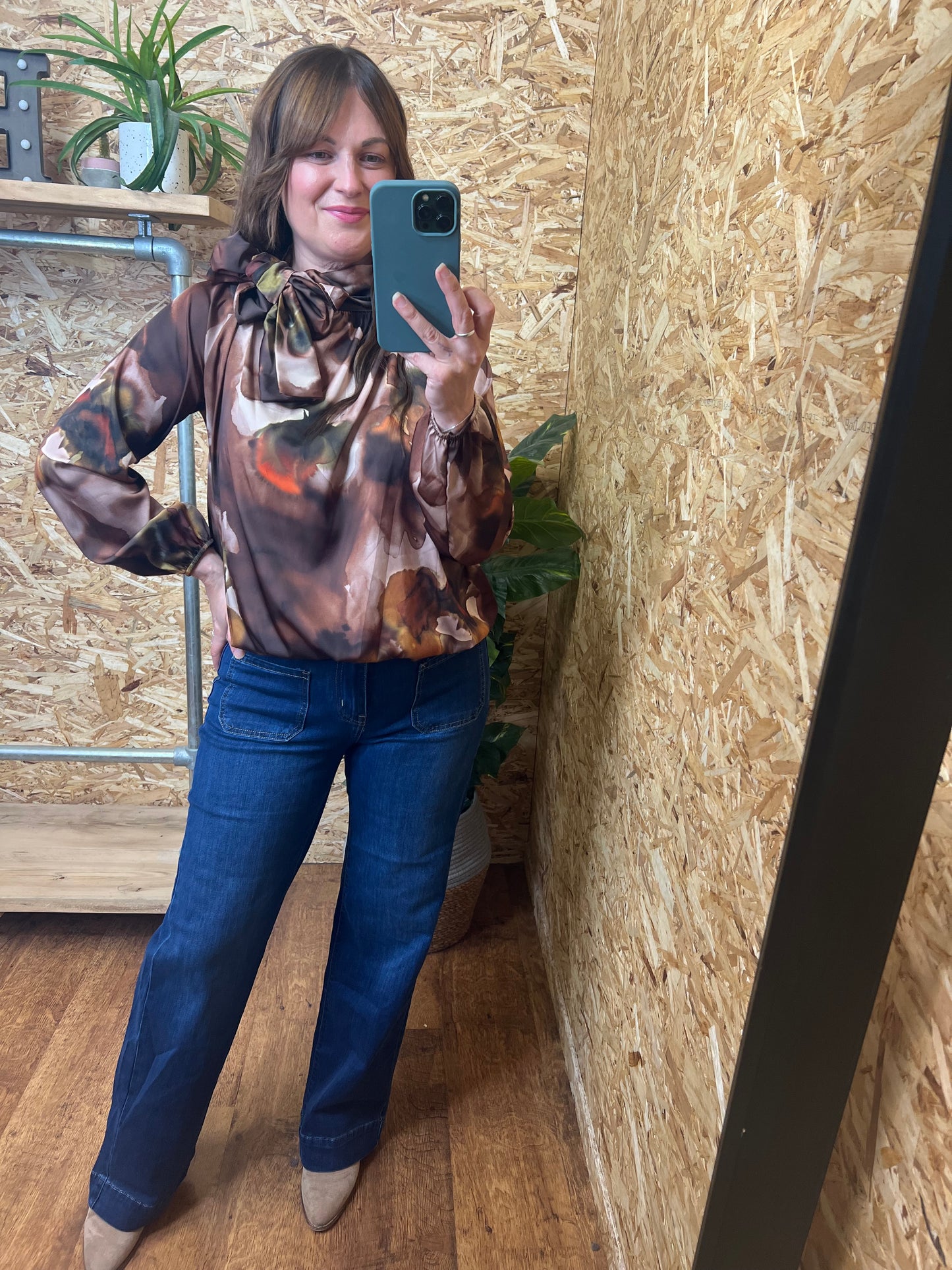 Nula Tie Blouse