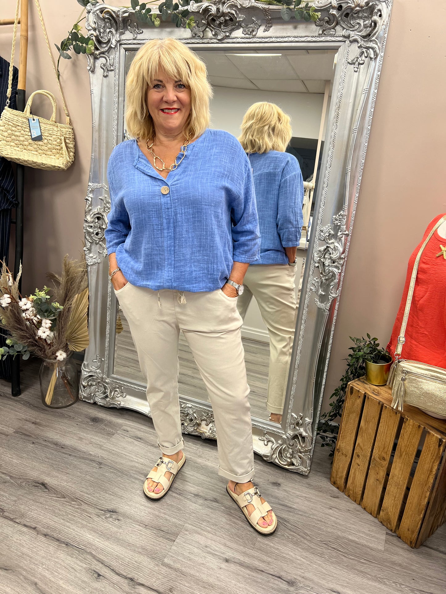 Crochet Tassel Top