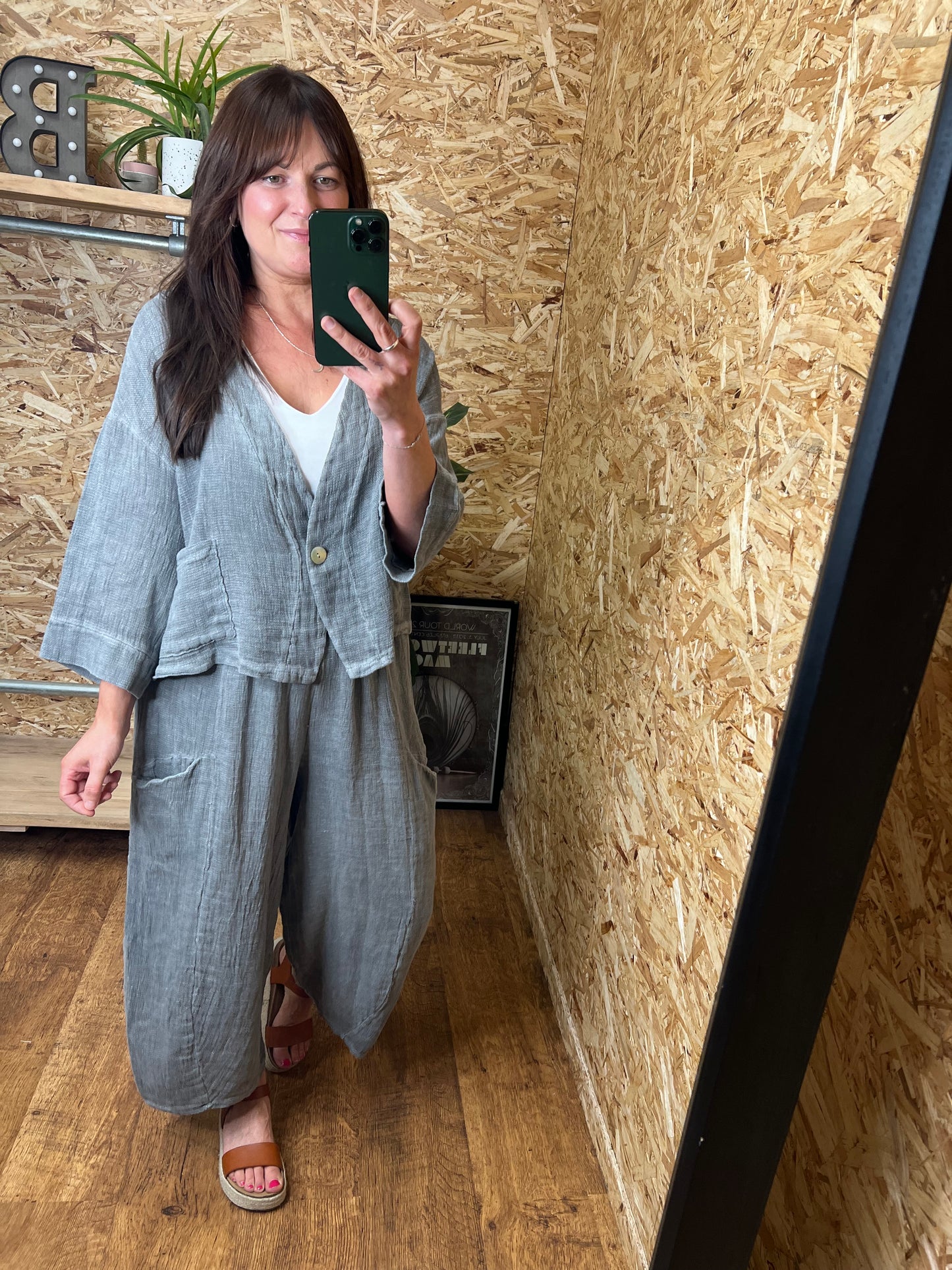 Nola Linen Mix Jacket