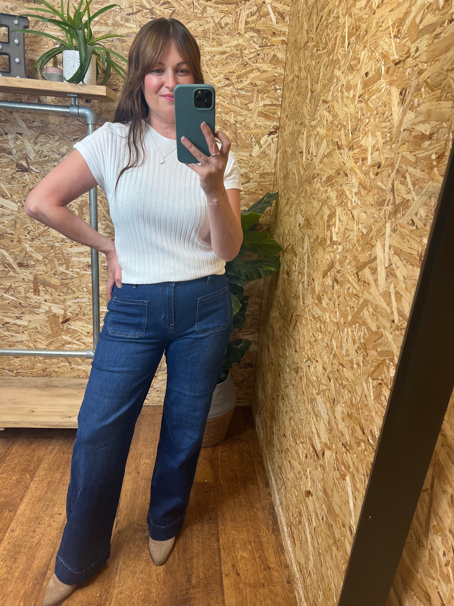 Ribbed Fine Knit Top