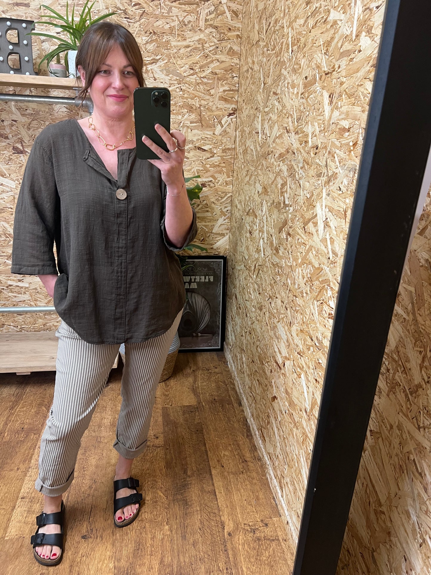 Cotton Button Top
