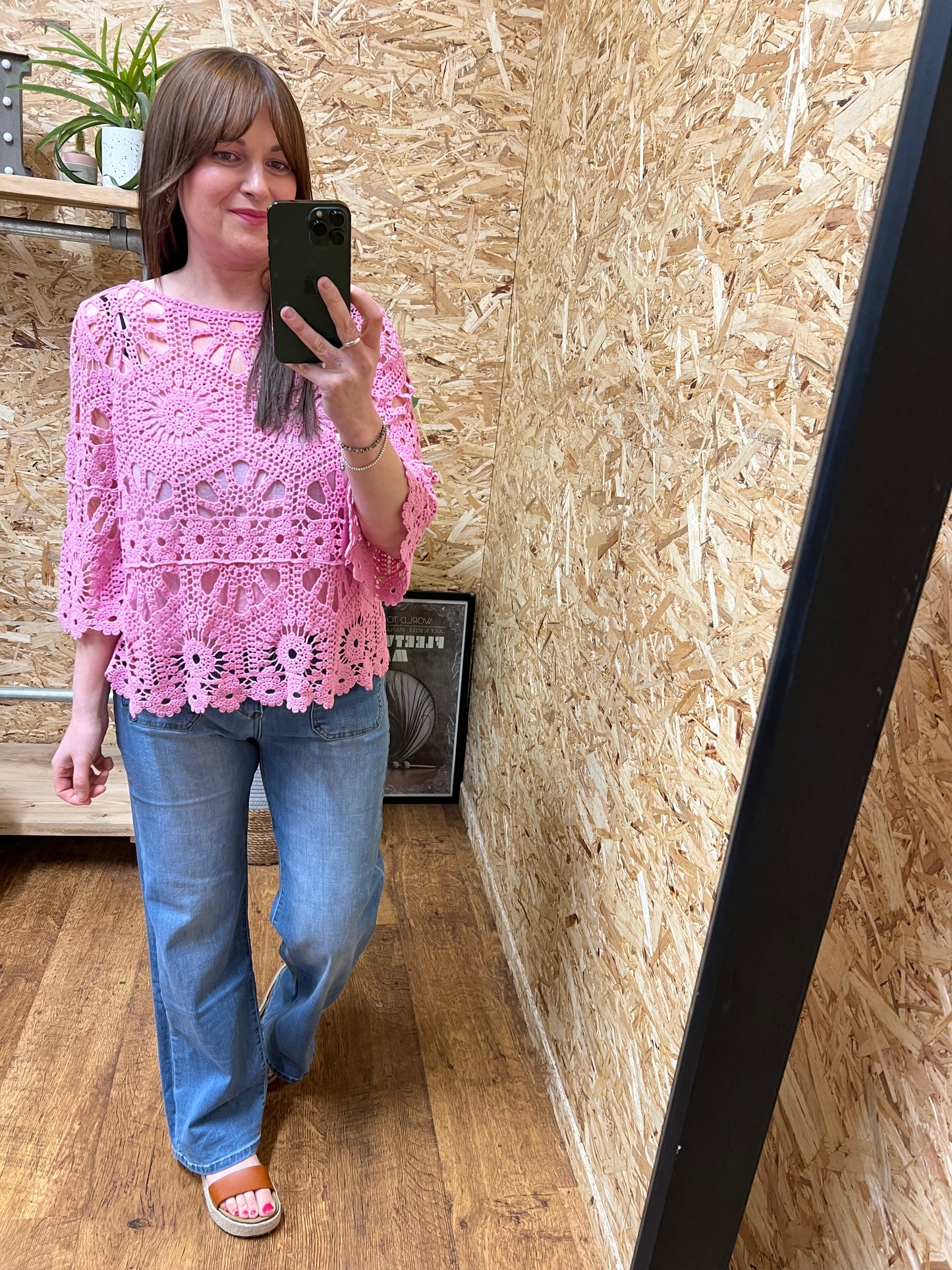 Anna Crochet Top