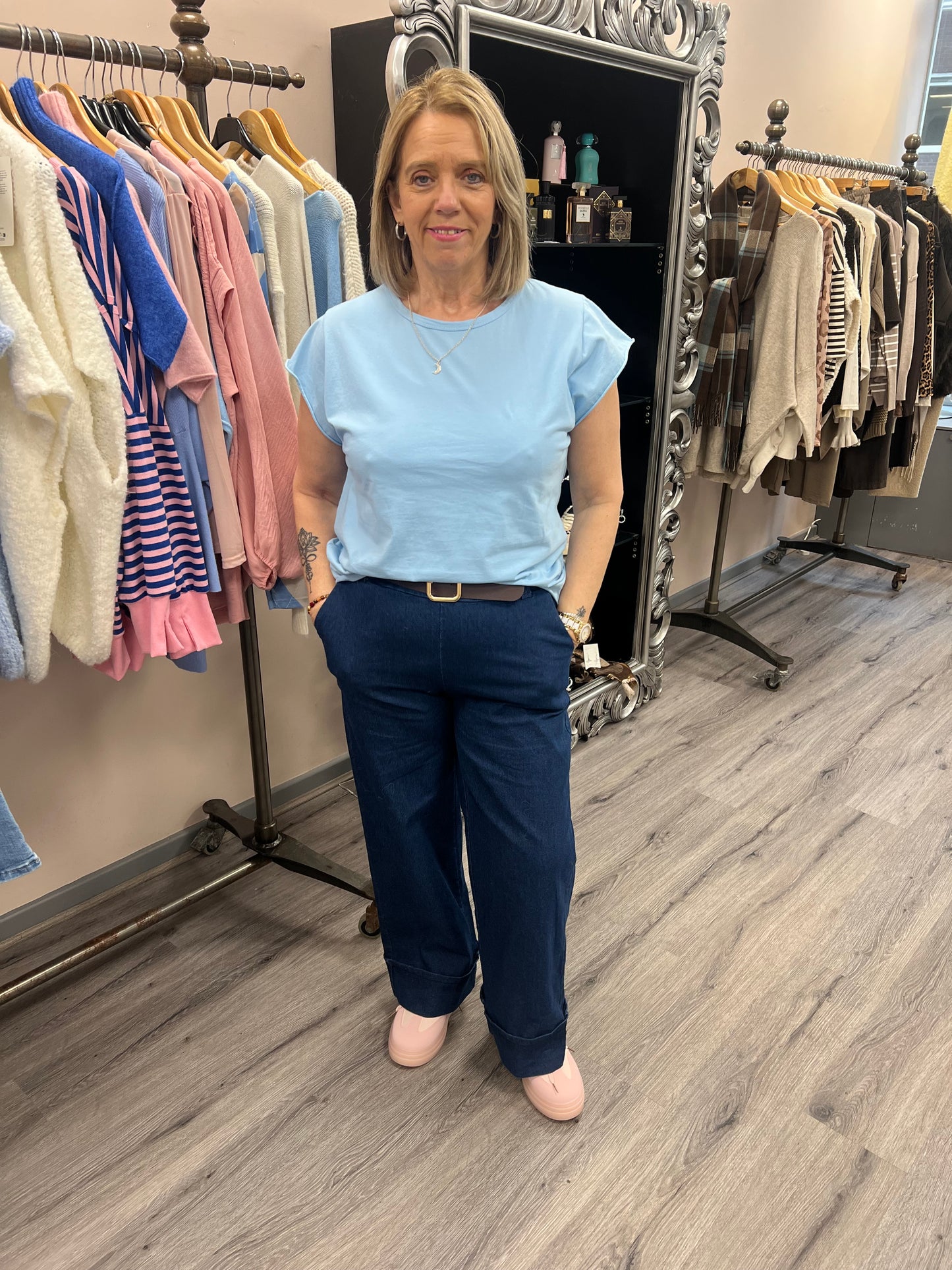 Basic Cap Sleeve Tee