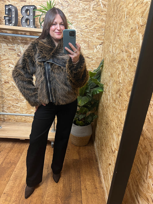 Faux Fur Jacket