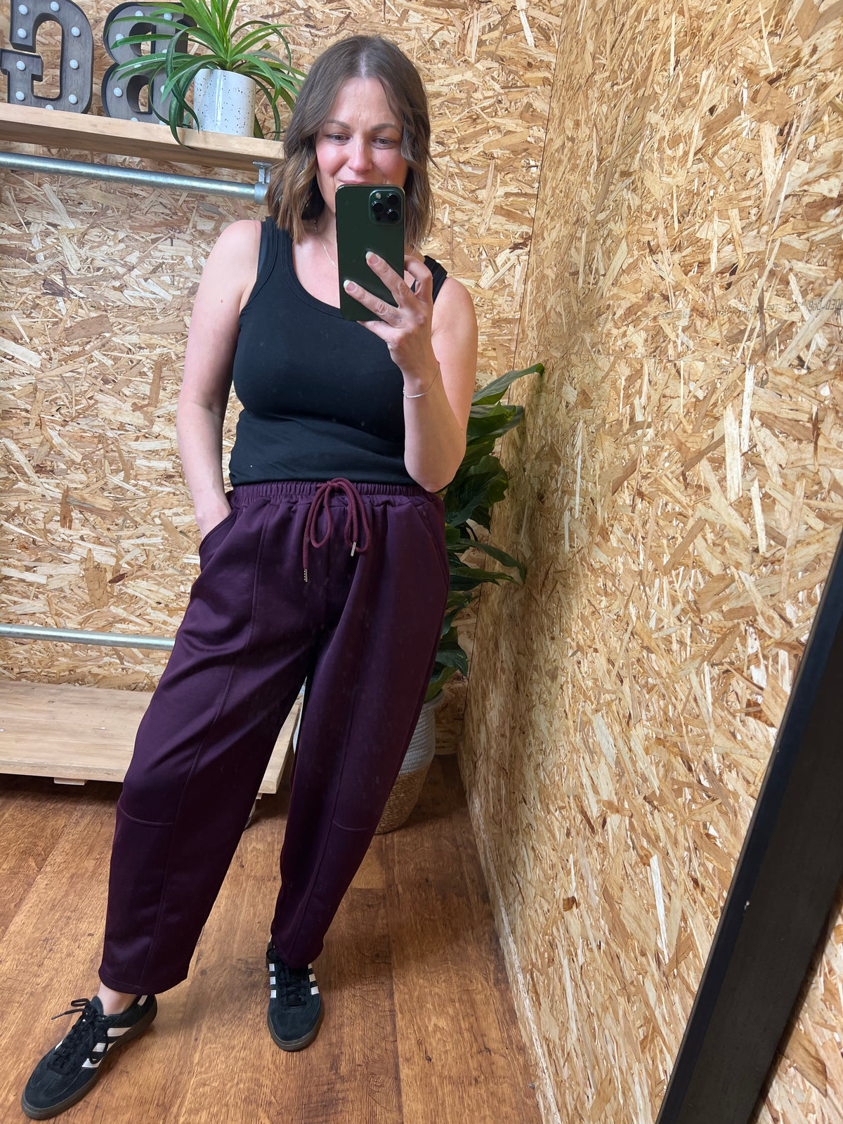 Barrel Leg Joggers