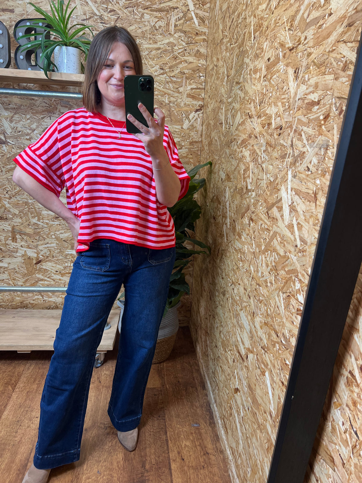 Stripe Fine Knit