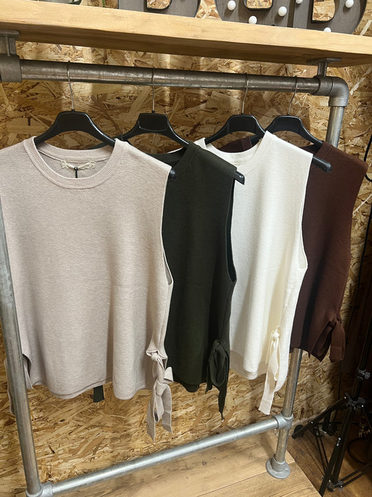 Tie Side Knit