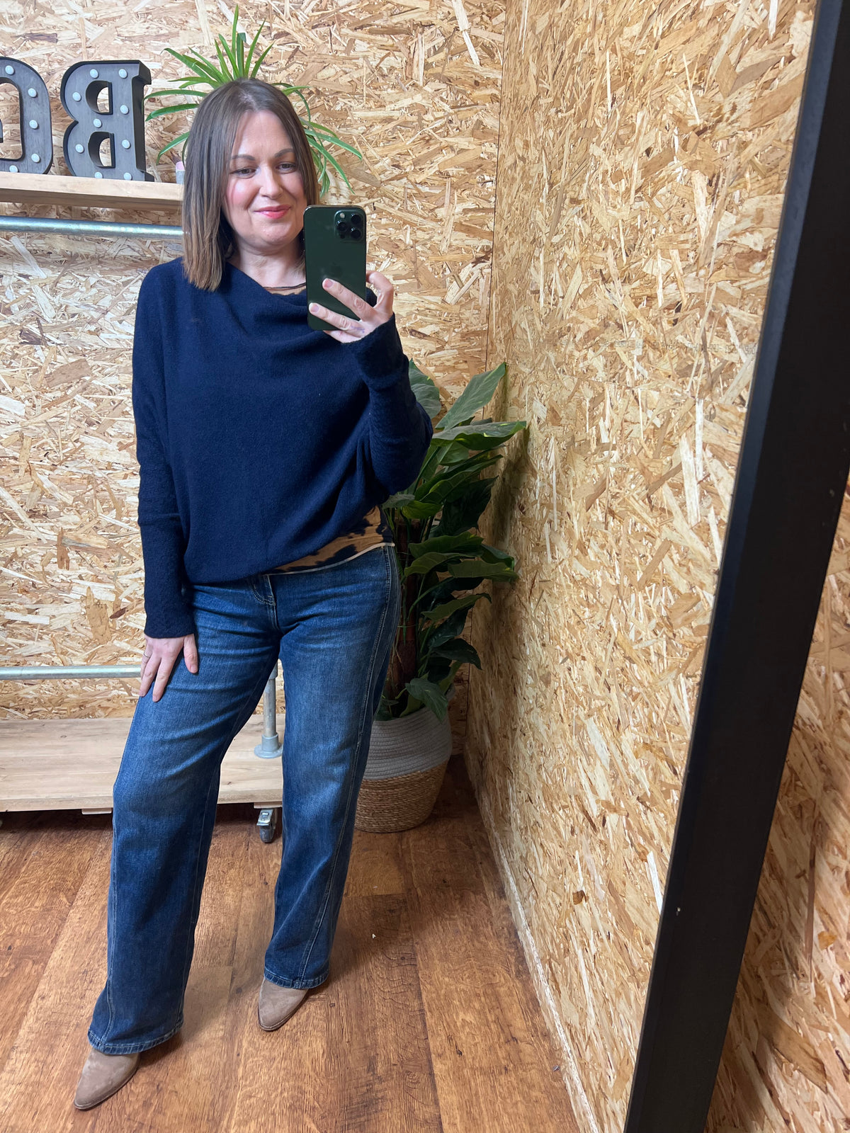 Cleo Asymmetric Knit