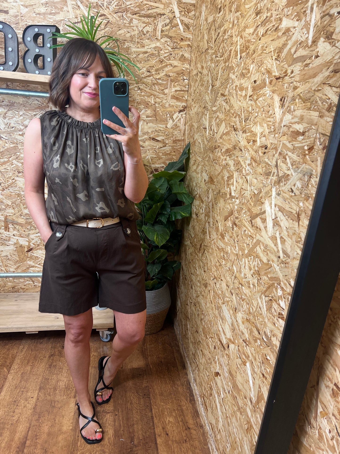 Cora Animal Print Top