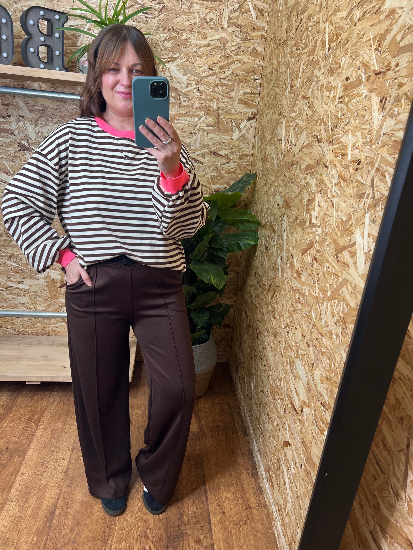 Riley Stripe Sweatshirt