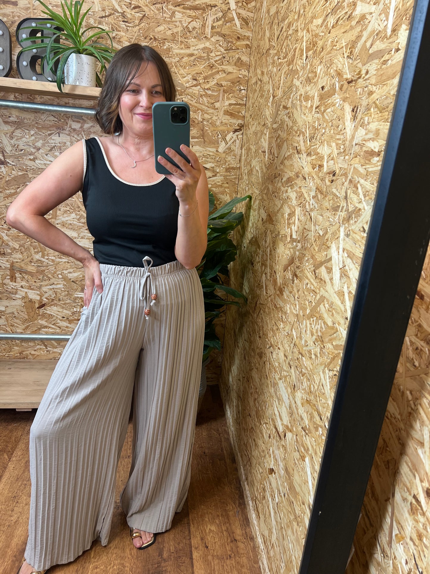 Pleated Trousers
