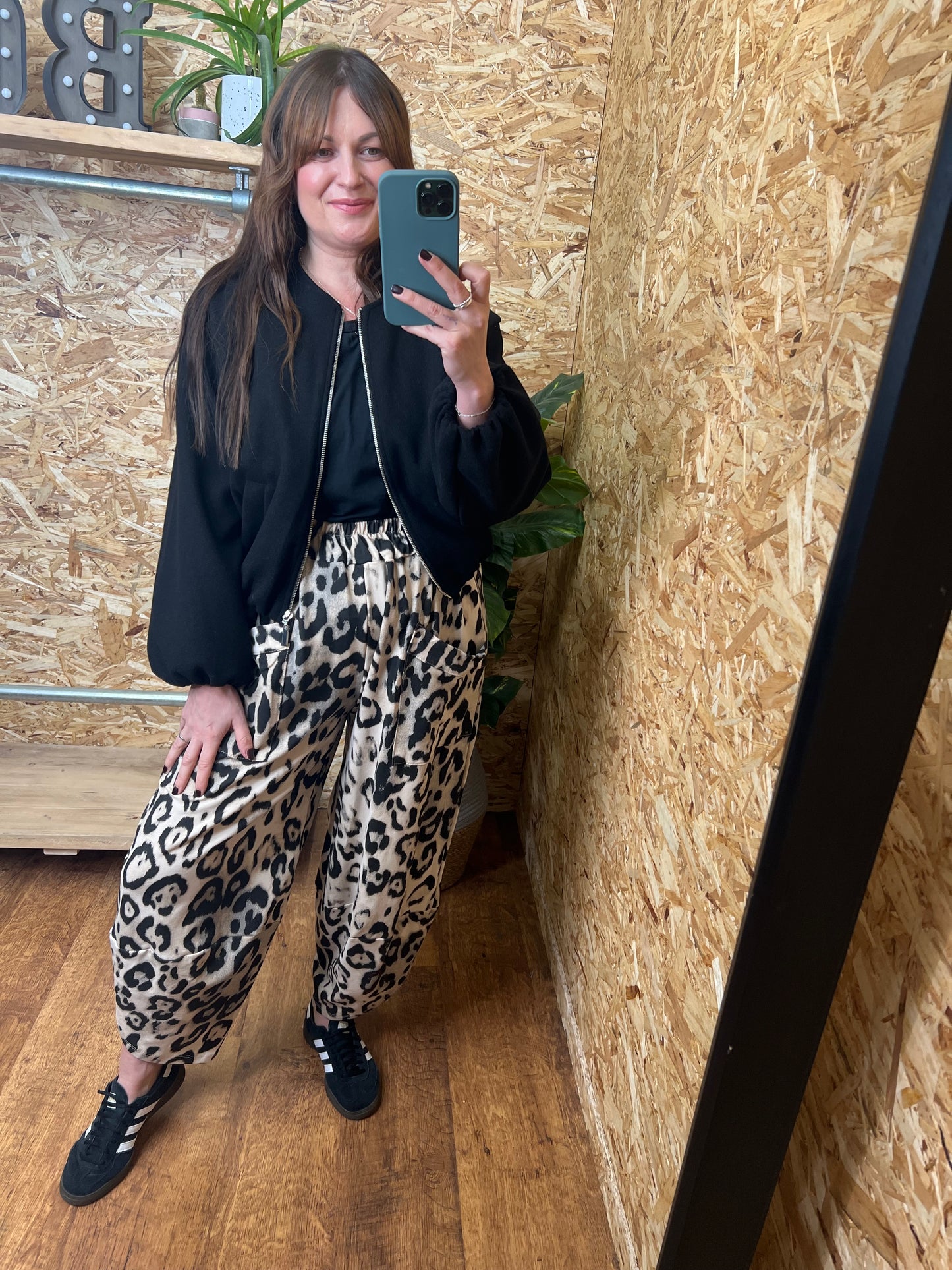 Cheetah Print Aubrey Cocoon Trousers