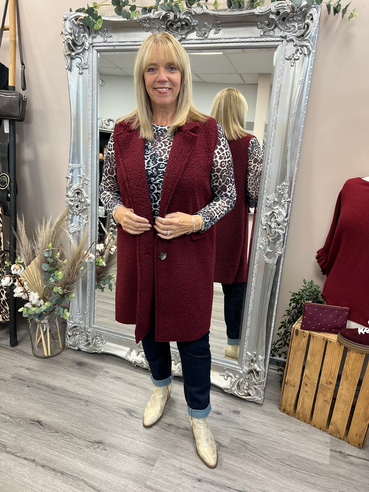 Boucle Long Waistcoat